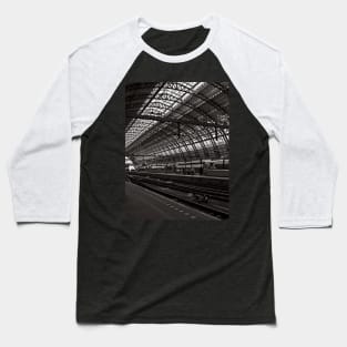 Central station of Amsterdam in the Netherlands Baseball T-Shirt